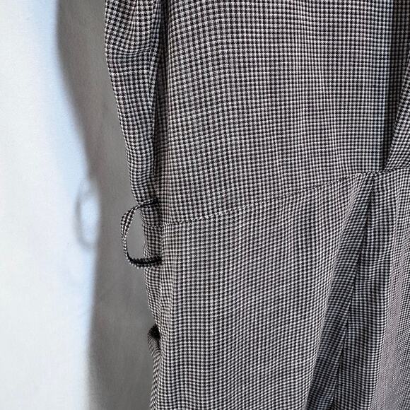 Vintage Bea Young Gingham Cotton Dress 16.5 | Short Sleeve Button Front USA - Picture 5 of 6